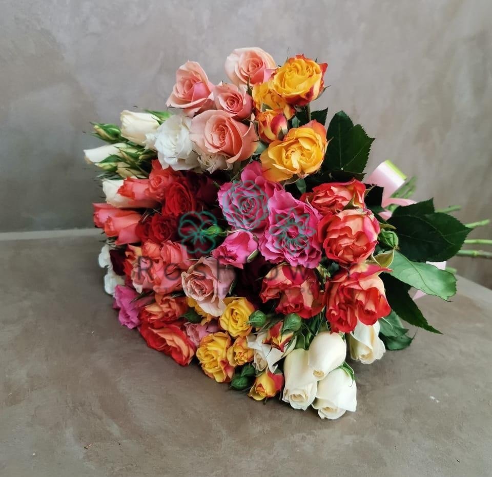 Букет цветов из: Розы в Садовое