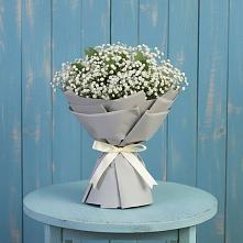 Букет цветов из:  Гипсофила в Садовое