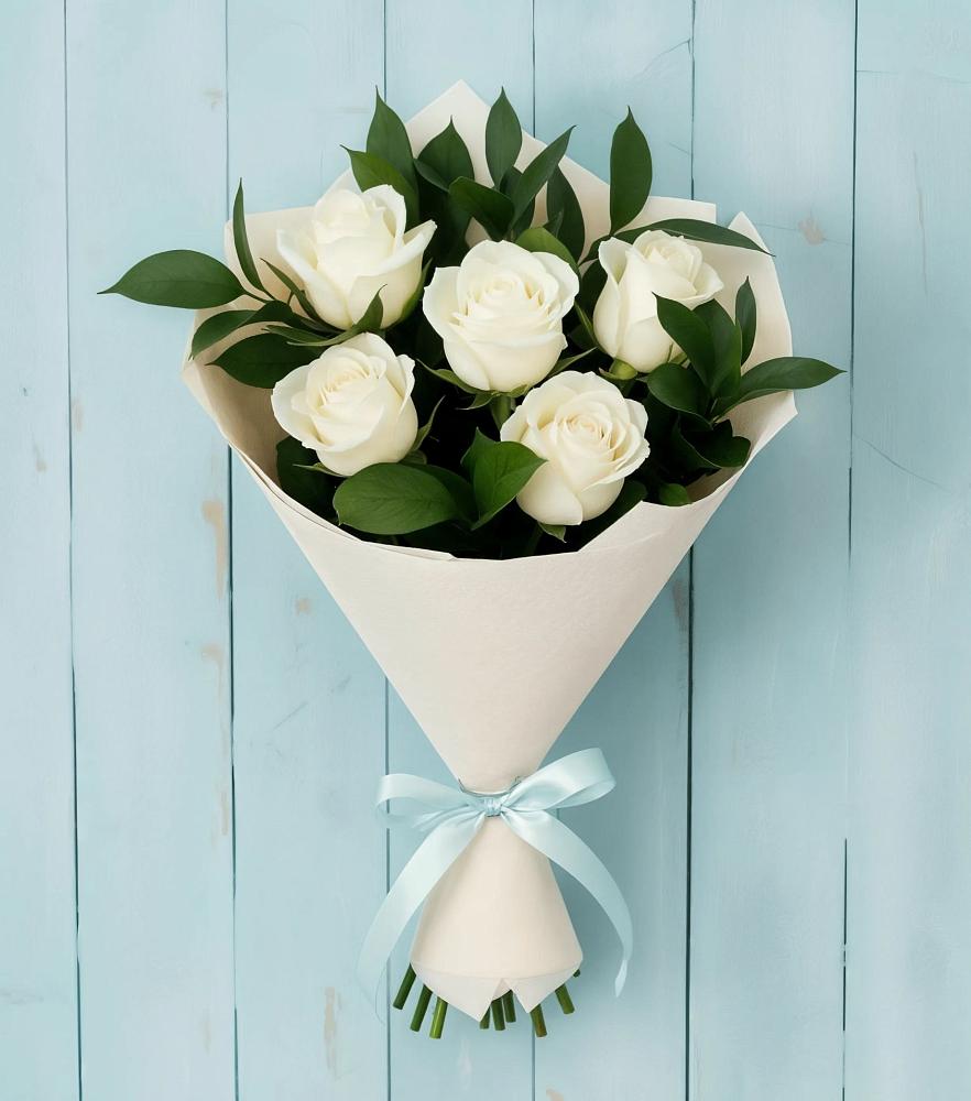 Букет цветов из: Розы в Садовое