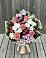Букет цветов из: Альстромерии, Гвоздики, Розы и Хризантемы в Садовое