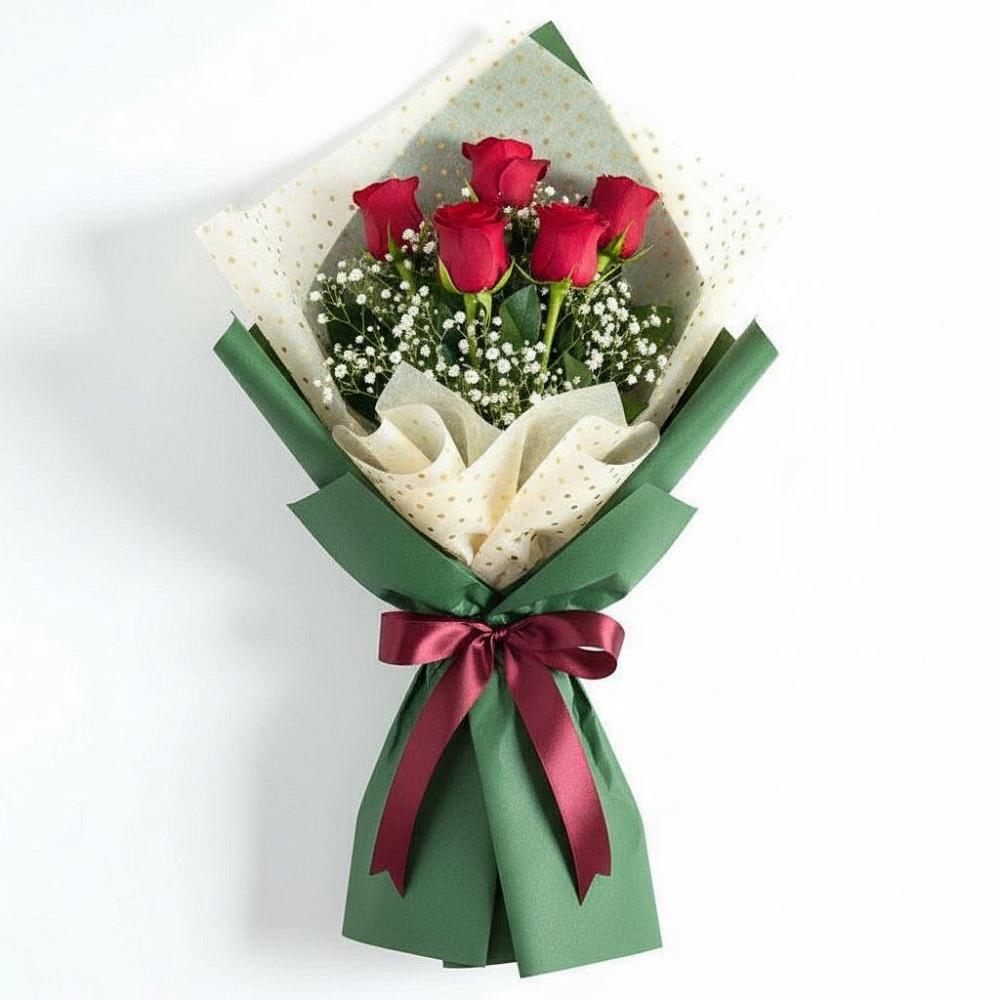 Букет цветов из: Розы в Садовое