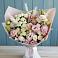 Букет цветов из: Альстромерии и Розы в Садовое