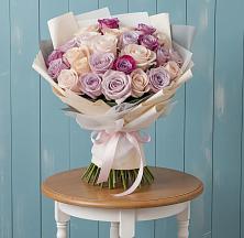 Букет цветов из:  Розы #REPLACE_PRED# Садовое