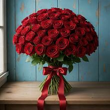 Букет Красные розы Блэк Меджик в Садовое