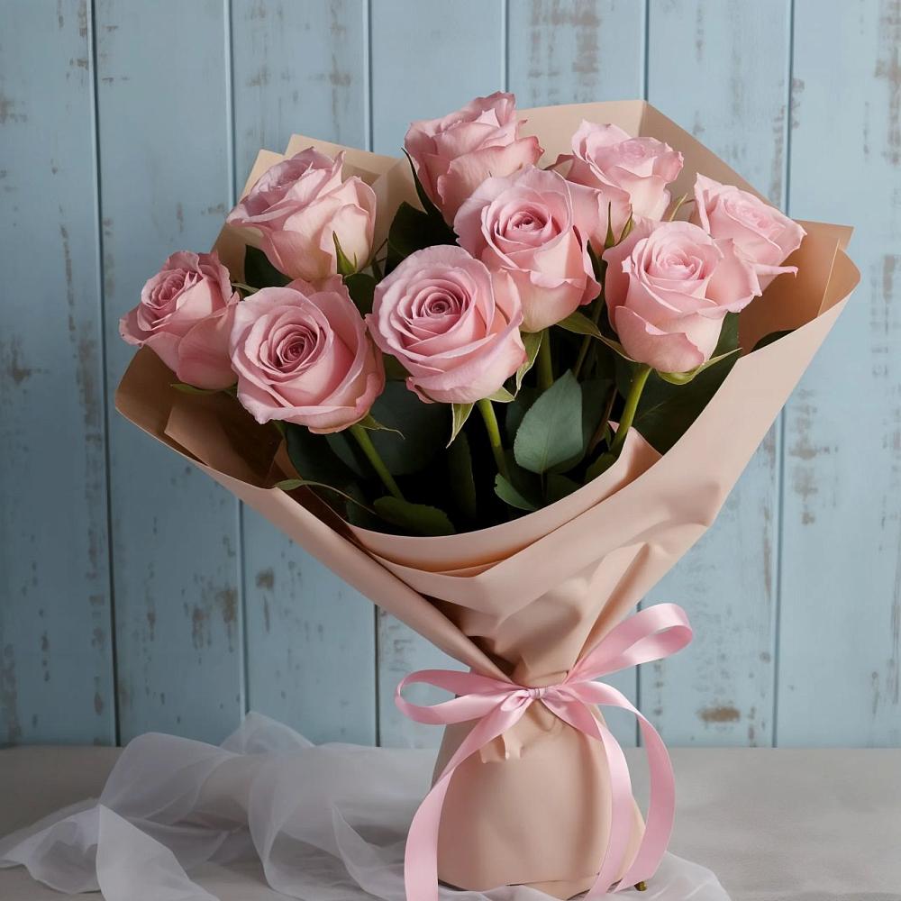 Букет цветов из: Розы в Садовое