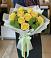 Букет цветов из: Хризантемы и Розы в Садовое