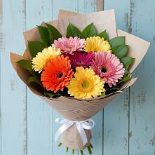 Букет цветов из:  Герберы в Садовое