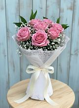 Букет цветов из:  Розы в Садовое