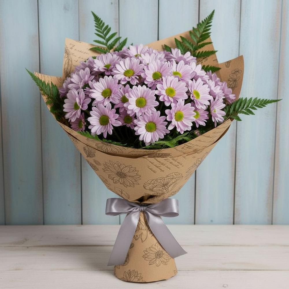 Букет цветов из: Хризантемы в Садовое