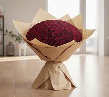 Букет 101 Красная роза в Садовое
