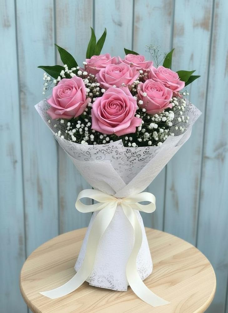 Букет цветов из: Розы в Садовое