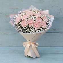 Букет цветов из:  Гвоздики в Садовое