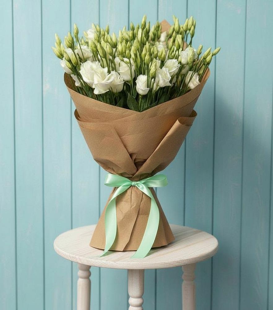 Букет цветов из: Лизиантусы в Садовое