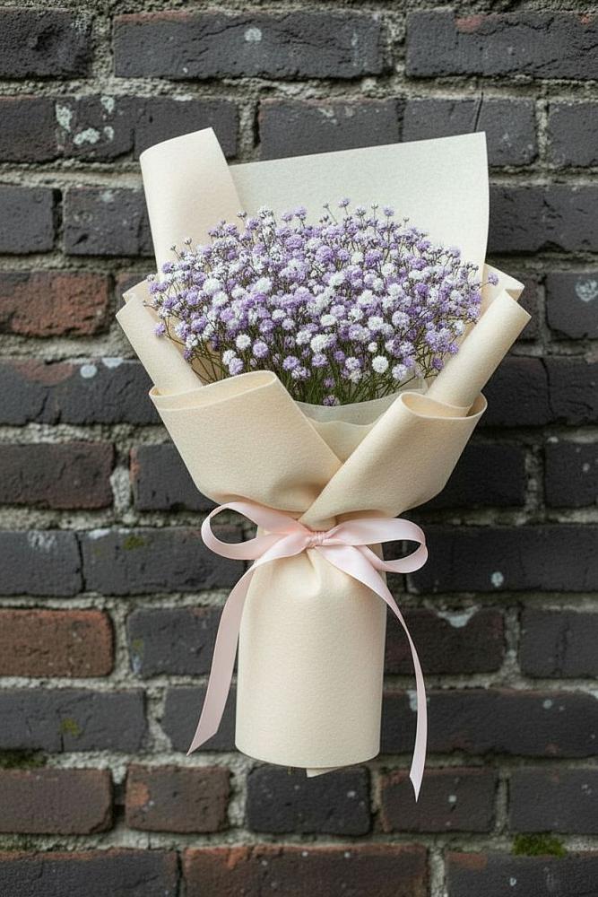 Букет цветов из: Гипсофила в Садовое