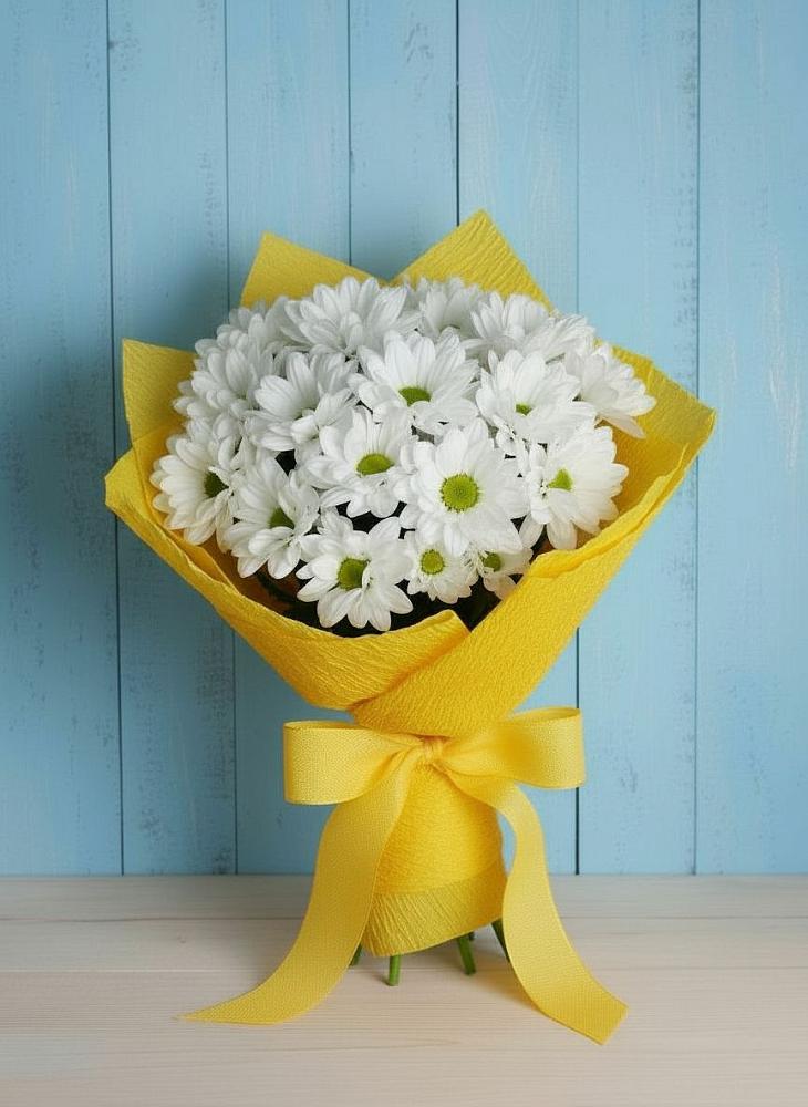 Букет цветов из: Хризантемы в Садовое
