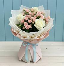 Букет цветов из:  Розы в Садовое