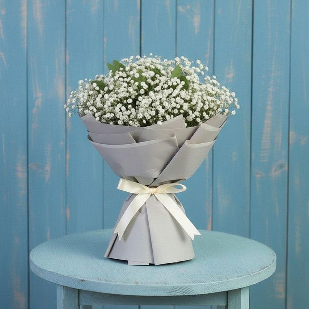 Букет цветов из: Гипсофила в Садовое