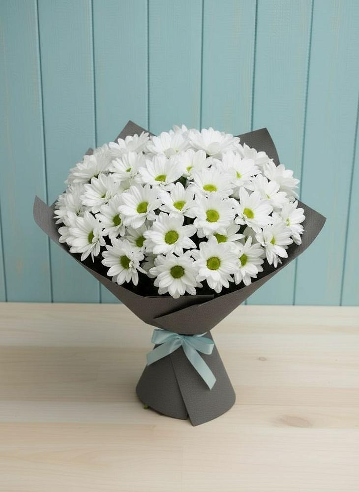 Букет цветов из: Хризантемы в Садовое