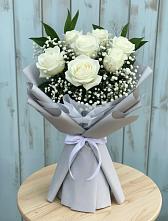 Букет цветов из:  Розы #REPLACE_PRED# Садовое