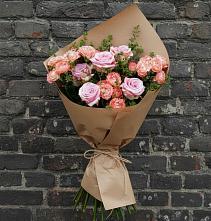 Букет цветов из:  Розы в Садовое