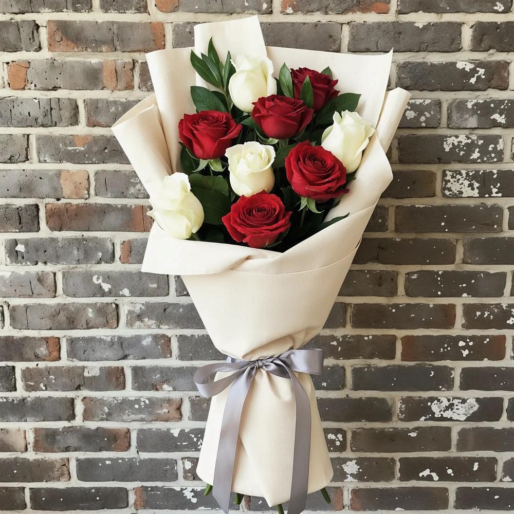 Букет цветов из: Розы в Садовое