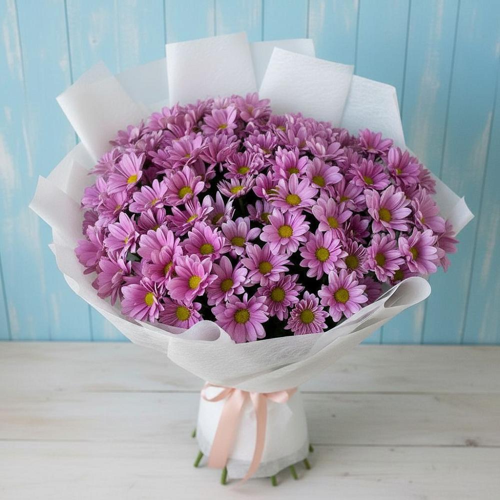 Букет цветов из: Хризантемы в Садовое
