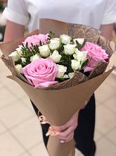 Букет цветов из:  Розы #REPLACE_PRED# Садовое