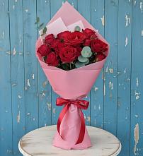Букет цветов из:  Розы в Садовое