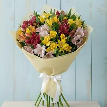Букет цветов из:  Альстромерии в Садовое