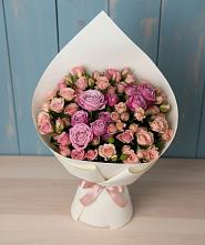 Букет цветов из:  Розы #REPLACE_PRED# Садовое